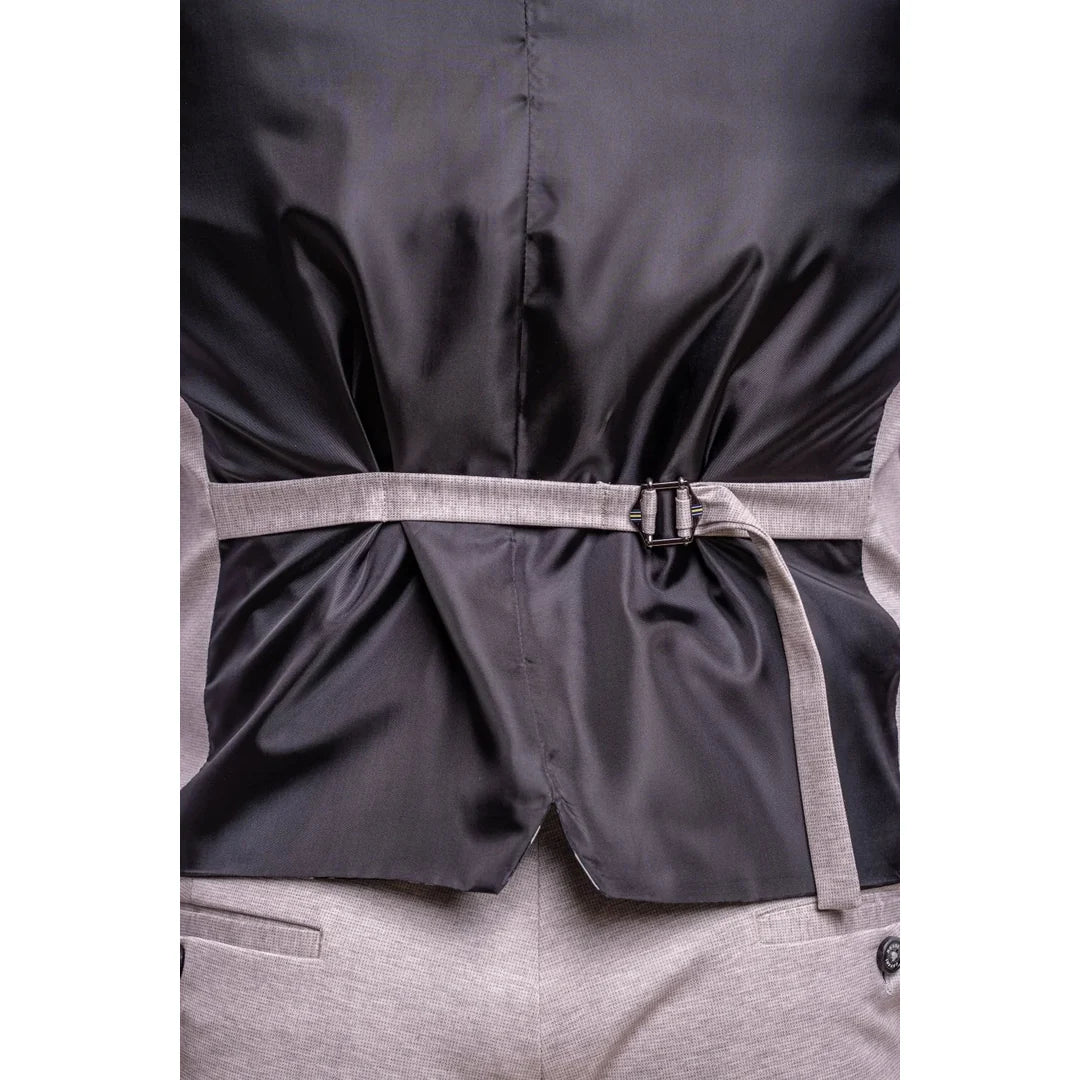 Valencia - vīriešu klasiskā krēmkrāsas veste