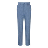 Zēnu trīsdaļīgs vilnas uzvalks, gaiši zils tvīda audums, vintage 1920. gadu klasiska veste ar 4 kabatām