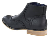 Vīriešu Peaky Blinders brogue zābaki ar rāvējslēdzēju
